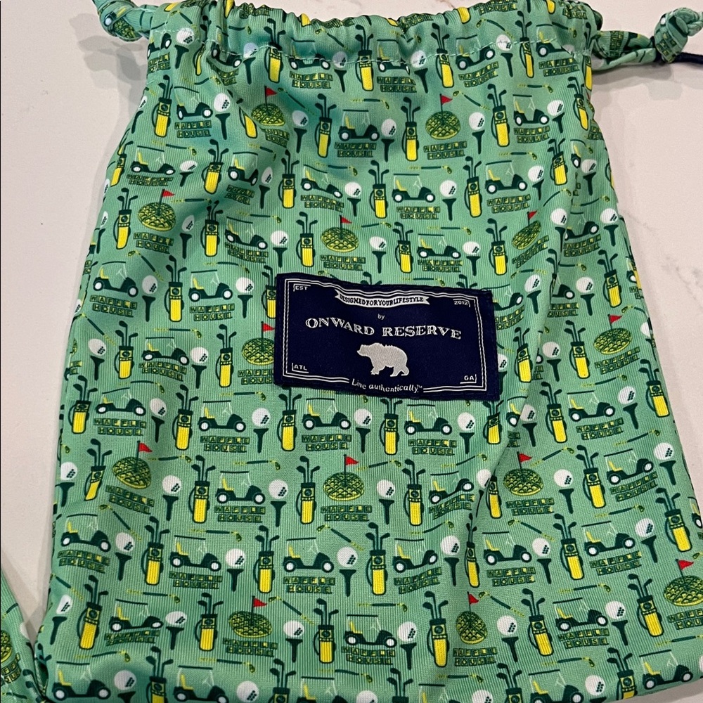 Waffle House Men's Fun Green Boxer Shorts - Picture 4 of 5